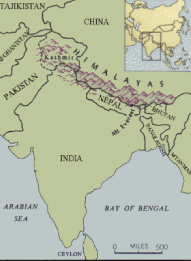 The Himalayas - Geography Webquest